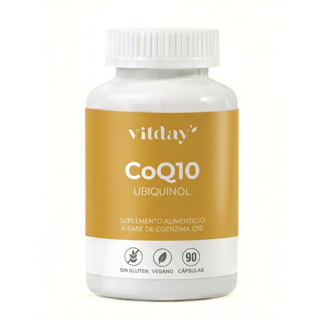 [VTM-bote-de-coq10] CoQ10 (Ubiquinol) 60 mg | Alta Absorción | 90 cápsulas