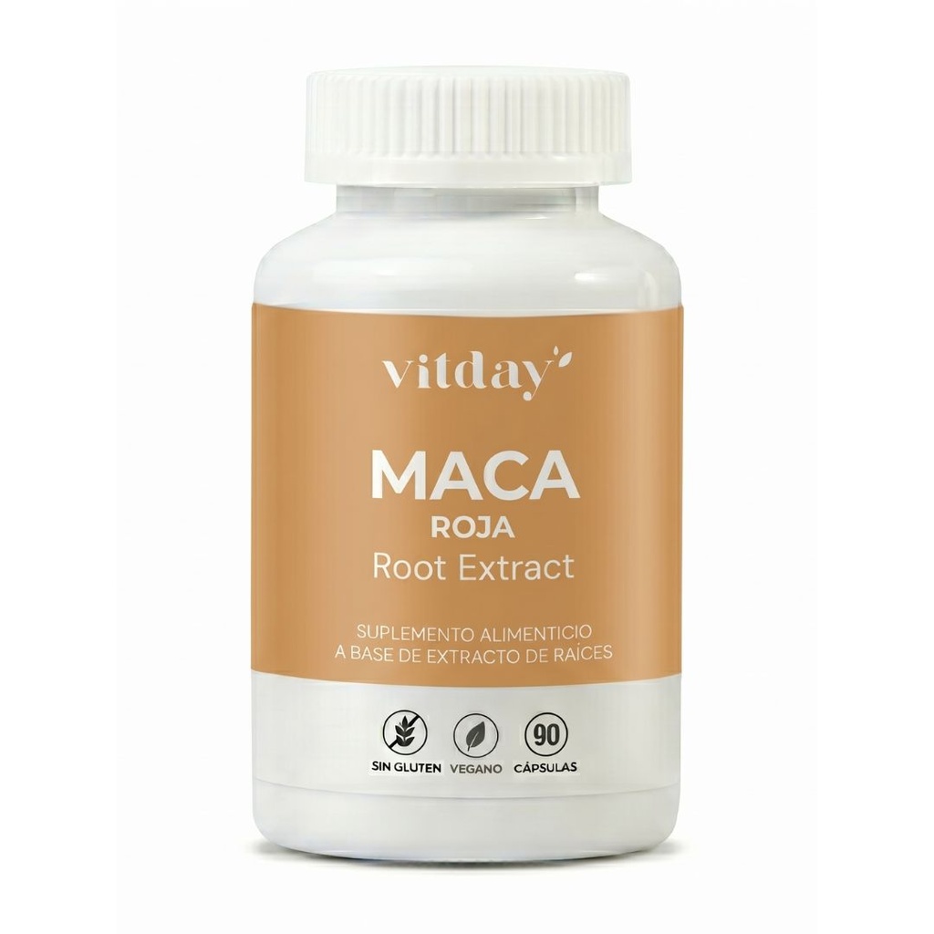 [VTM-bote-maca] Maca Roja 400 mg | Extracto Concentrado | 90 cápsulas